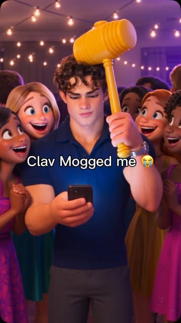Clav mogged me 😭 #funny