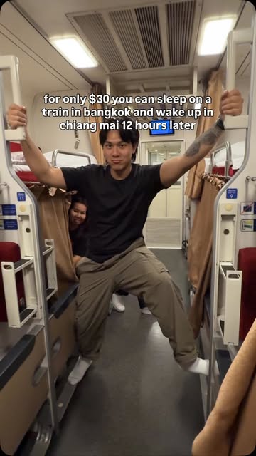 Comment “TRAIN” and we’ll send you everything you need to book it 🚂👇 SAVE THIS FOR YOUR NEXT TRIP TO 🇹🇭 THAILAND...