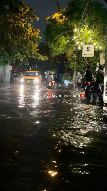 People said rain season is bad in vietnam. But I didn’t realize it was THIS bad ⛈️🇻🇳 Follow @ourworlduntold for mor...