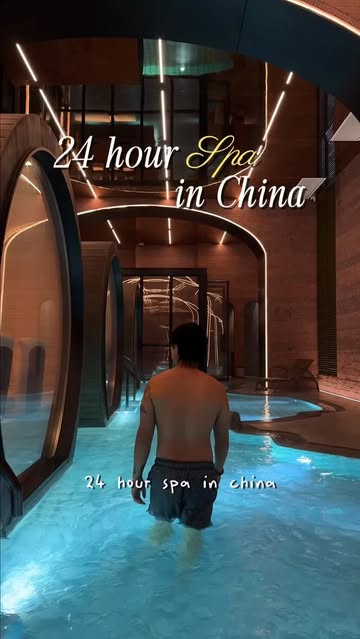 Follow @ourworlduntold for more daily travel videos 🌍 POV you found a 24 hour spa in China where you can stay overni...