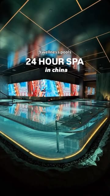 This 24 hour luxury spa in Chengdu, China is genuinely on another level. 🇨🇳♨️ Everyone needs to experience a 24 hou...