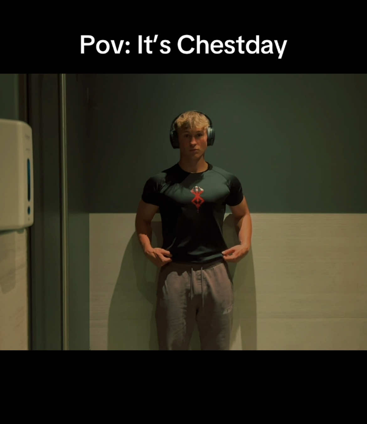 Pov it’s Chestday #gymmotivation #gym #gymtok #chestday #muscles