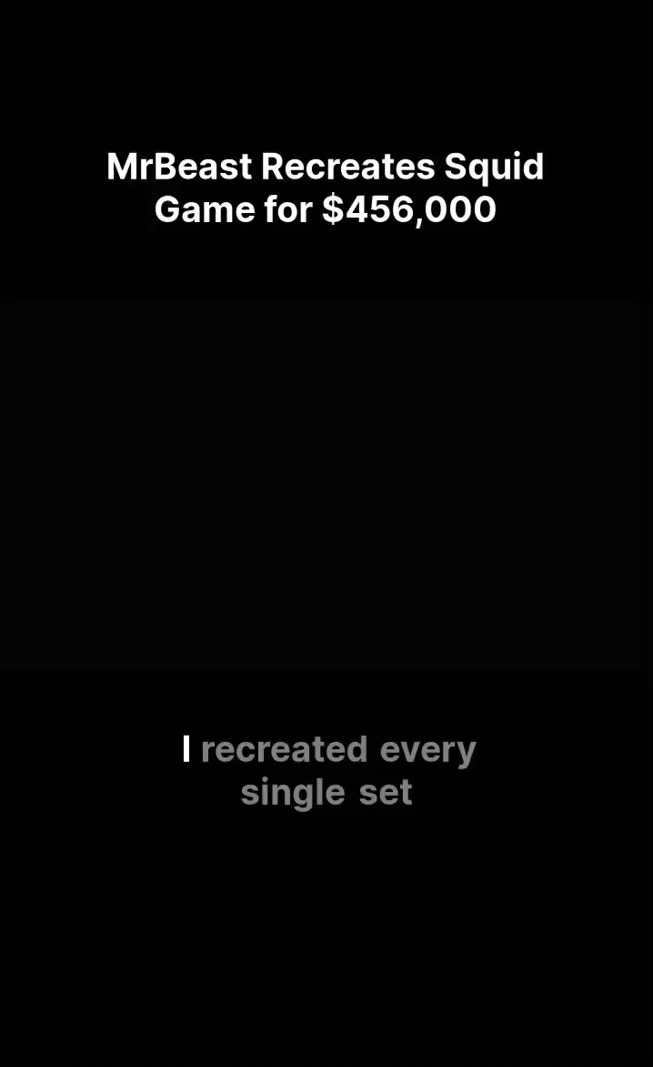 Mr Beast Squid Game in Real Life!