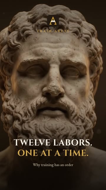 Hercules didn’t do twelve labors at once. He did them in order. Training works the same way. Build the base first — t...