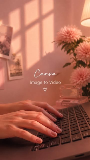 Have you tried this feature on @canva? #canva #edits #twins #ugccreator #imagetovideo