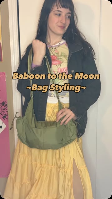 Get ready with me featuring @baboontothemoon 💚 How would you have styled this bag? 🪷 #gifted #fromthelobby @fromthe...