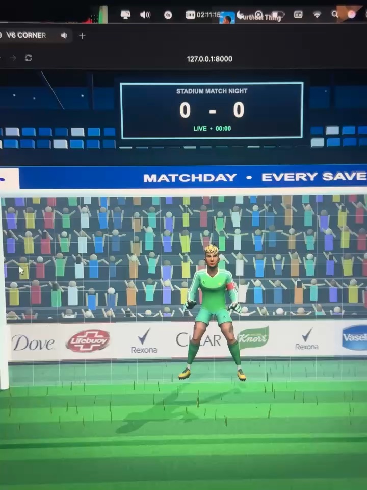 Football simulator
