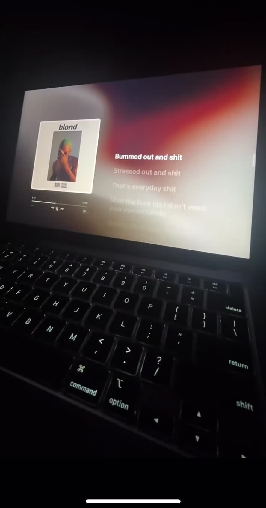 #song#laptop#frank#ocean#tuff