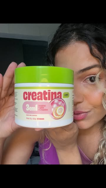 Se você ainda não encontrou uma creatina que combina com a sua rotina, olha essa 👀💗 A Creatina 3 em 1 da @soufitmod...