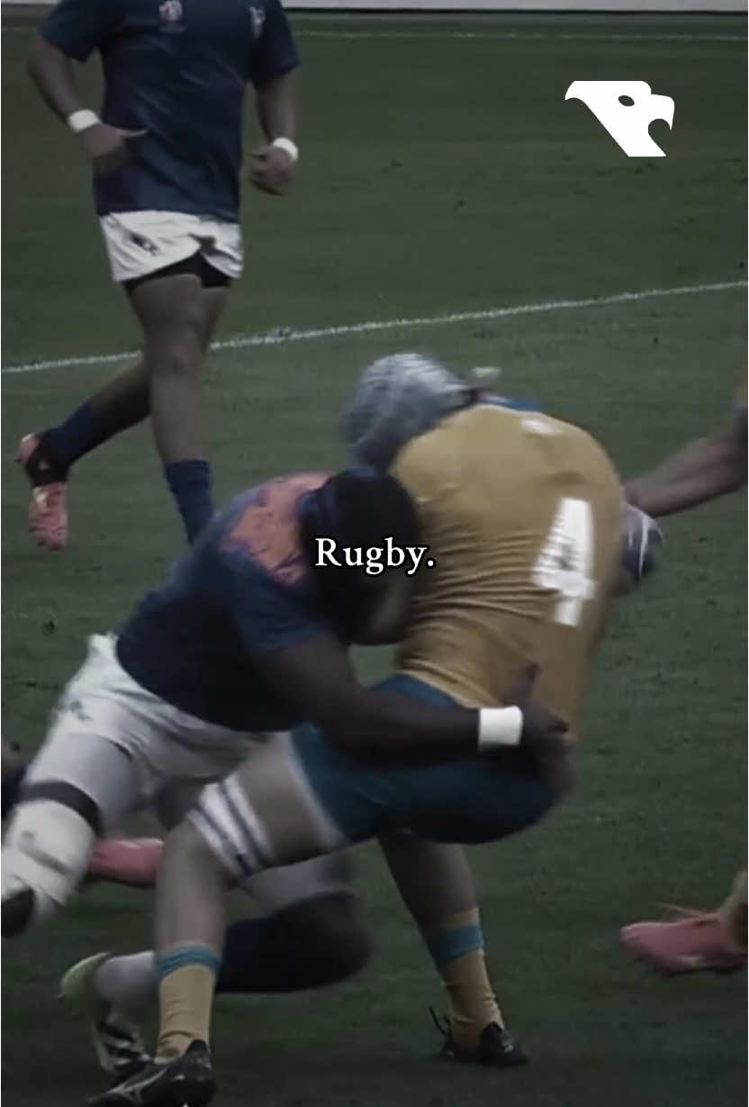 Rugby—the sport that hits different. #Rugby #NFL #BigHit