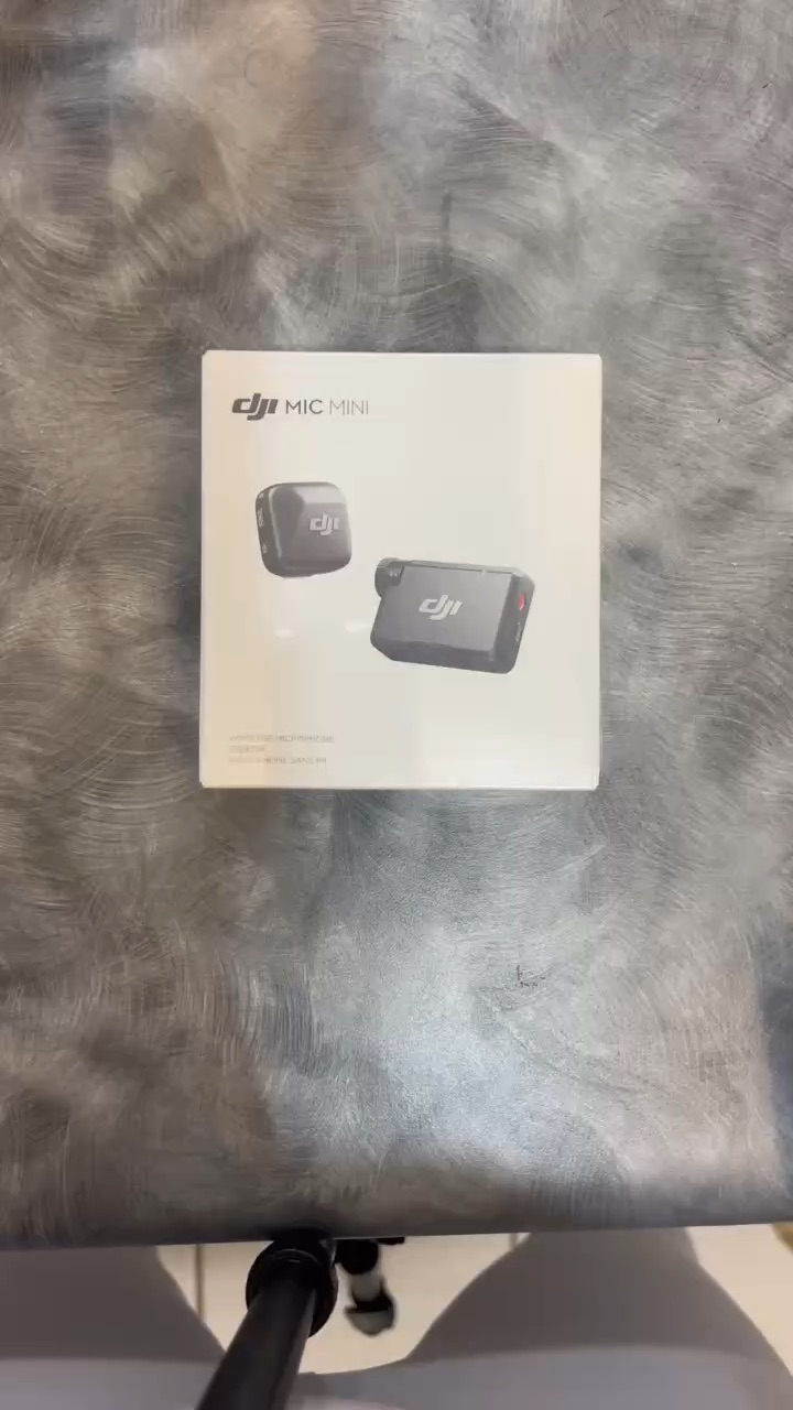 Asmr: Unboxing DJI’s smallest wireless microphone set