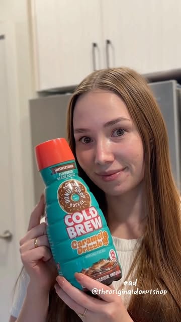 My newest coffee find ☕️✨ The ORIGINAL Donut Shop® Cold Brew — 0g sugar, full of flavor, and so smooth over ice! 🤎 A...