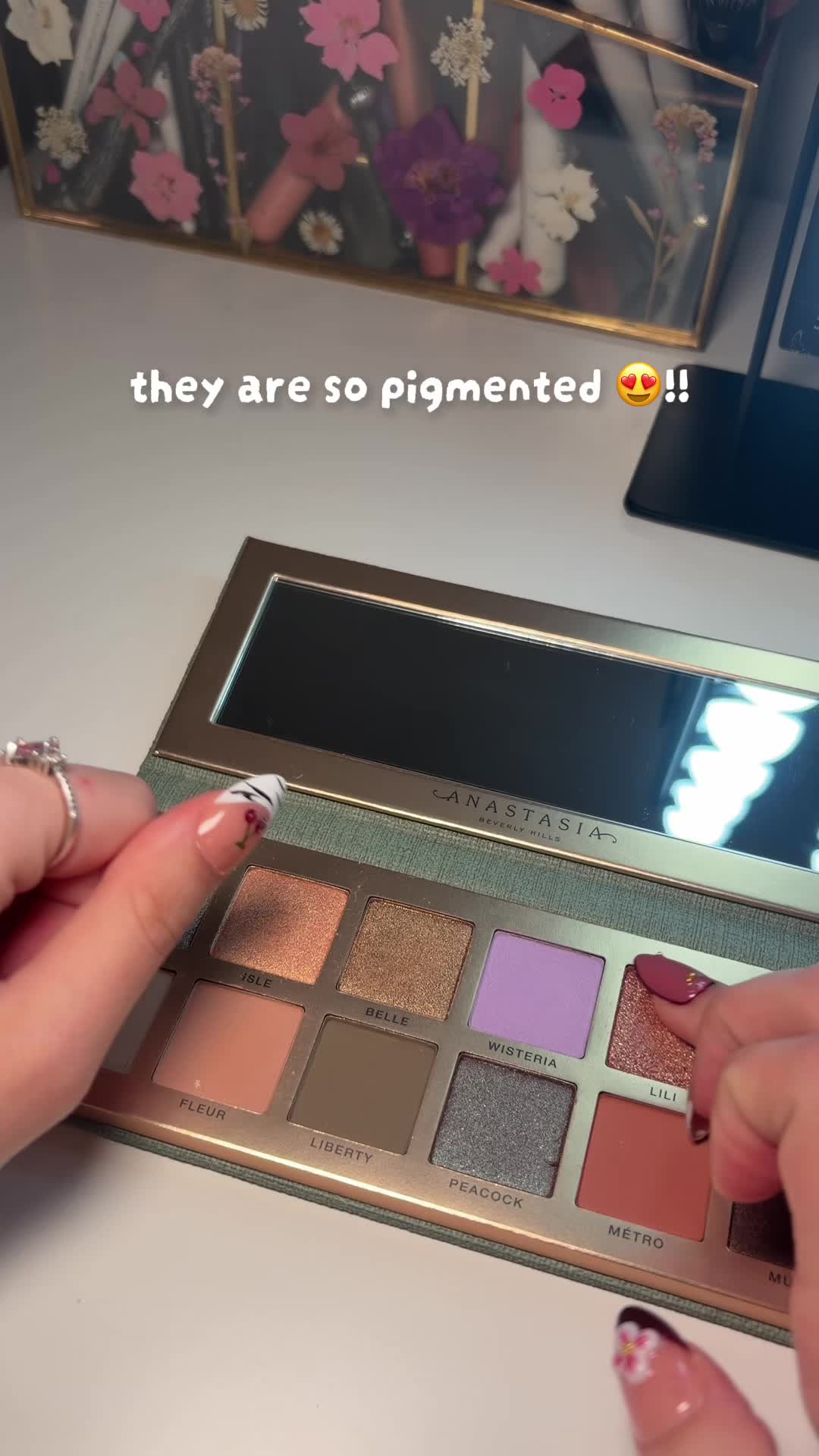 this is perfect for fall & winter!! They’re so pigmented & I’m obsessed ! The fall romance is sold out! 🥲🤎 #fallmak...