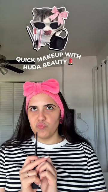 Prepárate conmigo usando mis favoritos de @hudabeauty 💖✨ Si quieres comprar estos productos,el enlace está en mi bio...