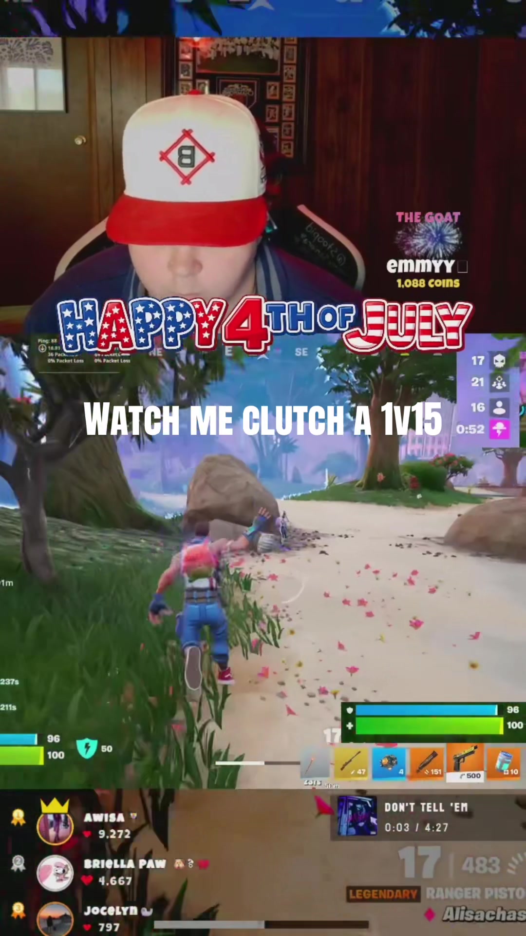 Like I said me🤝endgame #fortniteclips #powerhour #fypシ #liveontiktok #fortnite