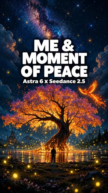 Comment “Life” for the prompts. AI video generation, AI cinematic reel, Seedance 2.5, Midjourney V8, Midjourney promp...