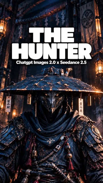 Cinematic Realism - A presence you can’t escape. THE HUNTER🔥 Created using @higgsfield.ai The Hunter, The Hunter tea...