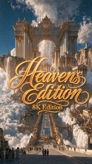 How would heaven look like edition❤️❤️ - 8K Created using @openart_ai heaven, heavenly, paradise, celestial, divine,...