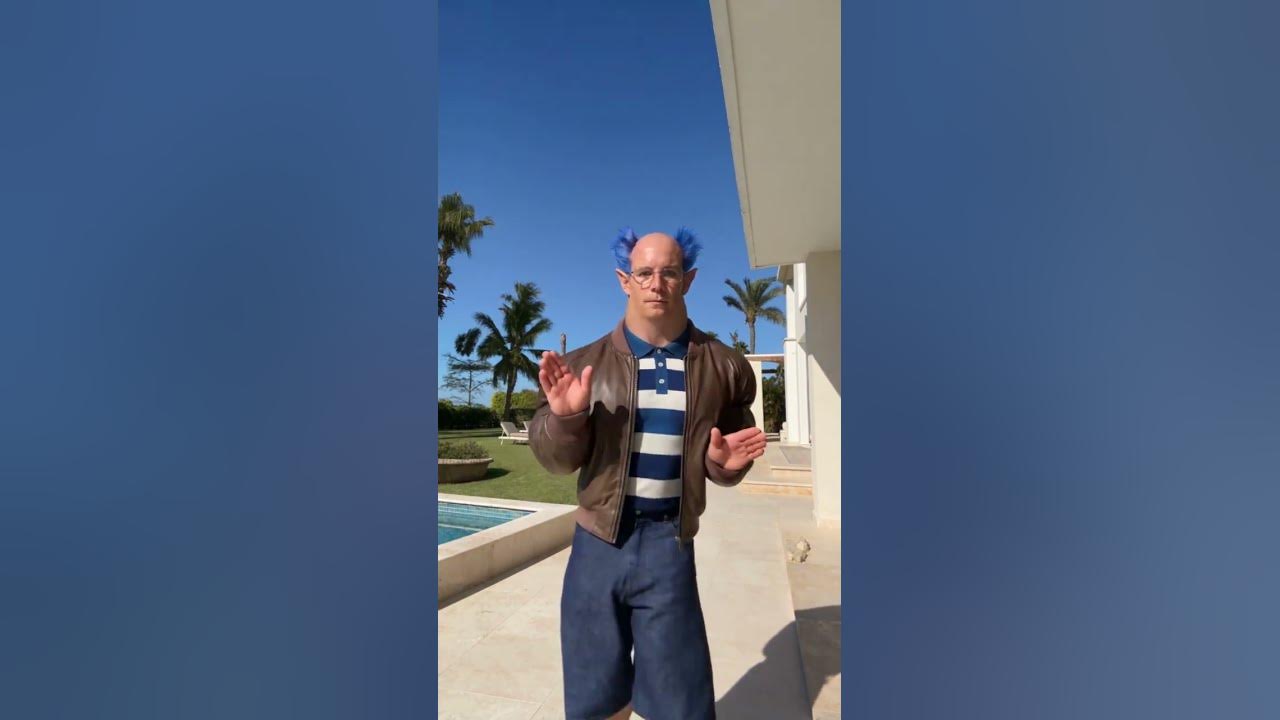 Azulón en el paraiso 🌴☀️ Bruno Azulón de vacaciones: sol, piscina y pasitos. Así se baila en el paraíso.