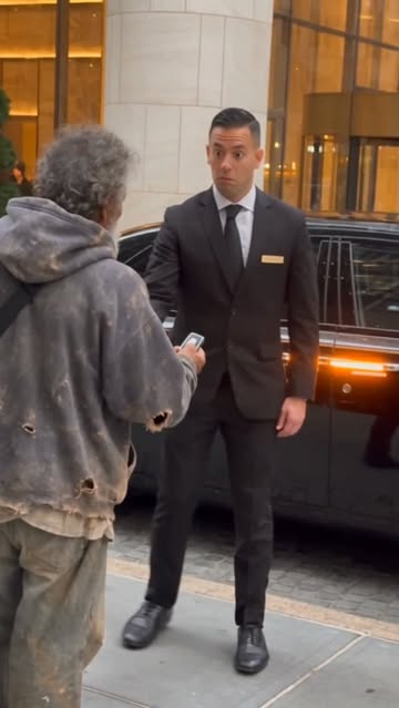 They thought he was going near someone else's car. 👀 #justanoldman #dontjudge #reelsinstagram