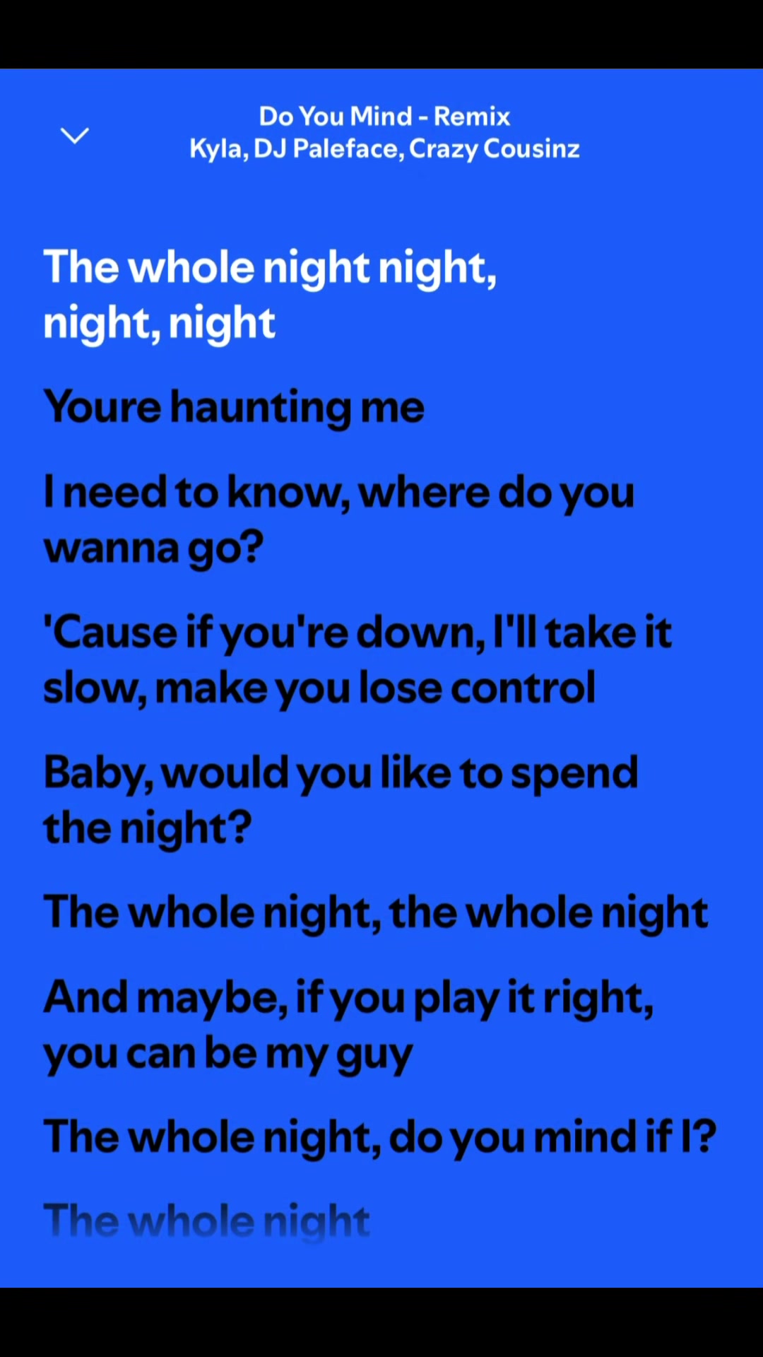 [ 📩 DM for promo, get views ] • song name: Do You Mind - Remix - Kyla, DJ Paleface, Crazy Cousinz #musiclyrics #kyla...