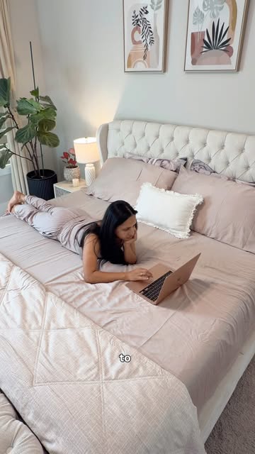 Texas heat vs bedtime = a war I used to lose every night 🥵 we finally found sheets + night war that actually keep me...