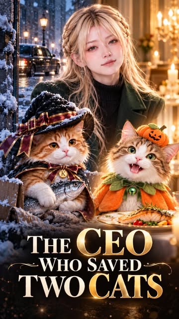 “Please… change my story.” ❄️🐾 Kiki and Coco, two hungry cats. One cold night. A CEO who gave them a second chance....