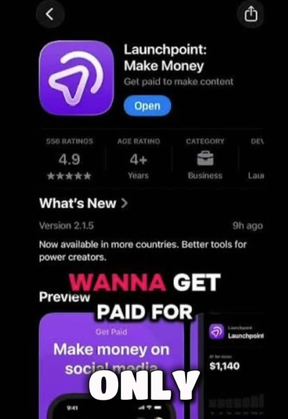 Easy way to make some simple cash Launchpoint💰#WholesomeContent @launchpoint