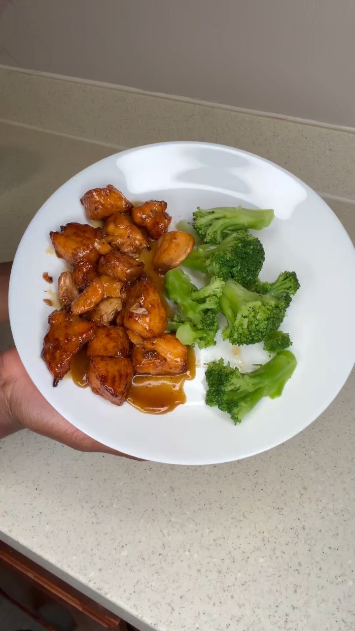 Hot Honey Salmon Bites