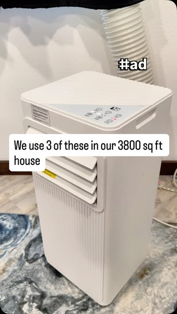#ad Our house is big. Like, really big. 😂 We use three of these portable AC units throughout it, and they keep the h...