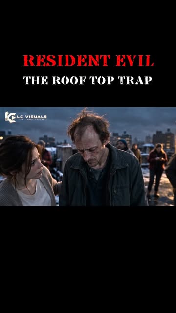 Ever wondered WHY this happened in Resident Evil? 🧟‍♂️ Here’s what happened before that rooftop scene… 💀 🎬 THE ROO...