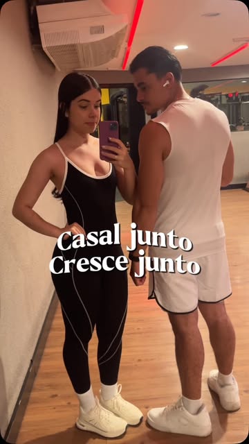 Amo treinar combinandinho com meu amor🤍 🔍 Pesquise 👉FE4LQ👈 na SHEIN para explorar minhas melhores escolhas e desb...
