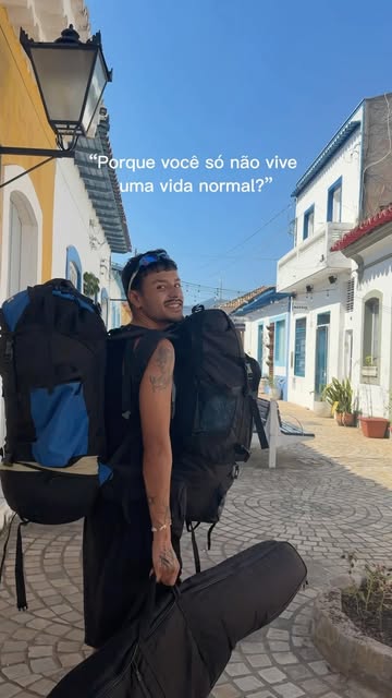 Seja livre…. Se permita 🍂 #mochilão #viajante #liberdadegeografica #nomade