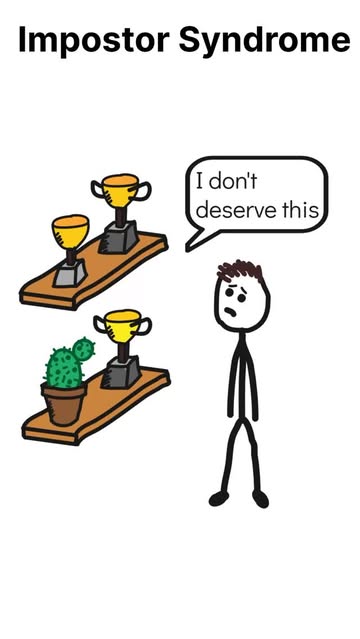 You didn’t get lucky. You worked for it! #relatable #psychology #fyp #impostorsyndrome #foryou