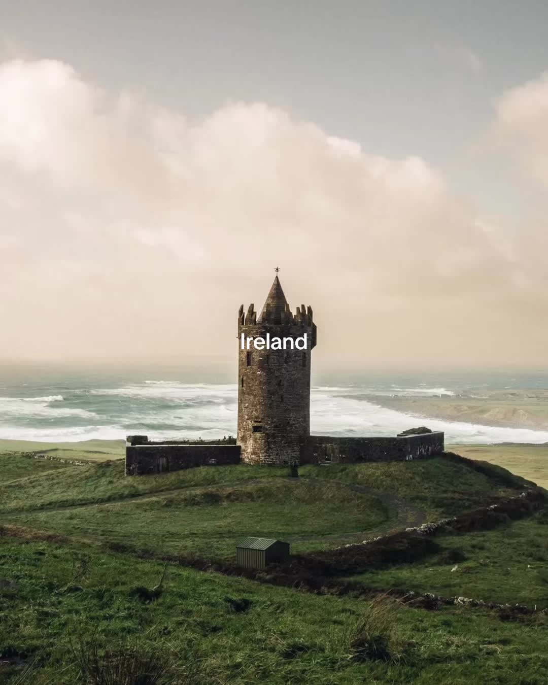 Ireland🇮🇪🍃🏰 #ireland #fyp #capcut #nature #travel