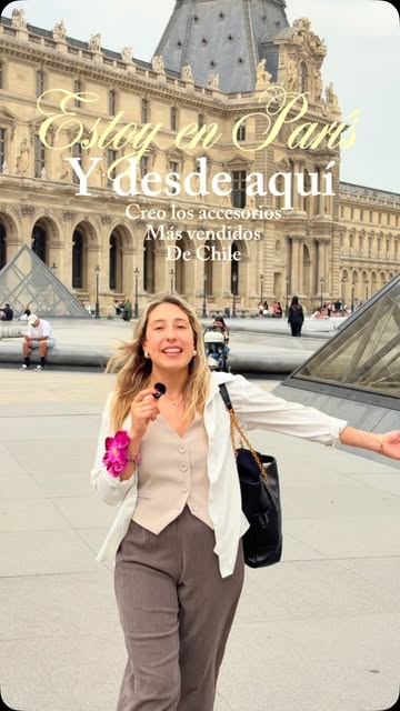 De París a Chile 🇫🇷🇨🇱🤭 Somos un Clan, un equipo de solo mujeres, entre ellas, mi mamá 🩷 En donde gracias a ella...