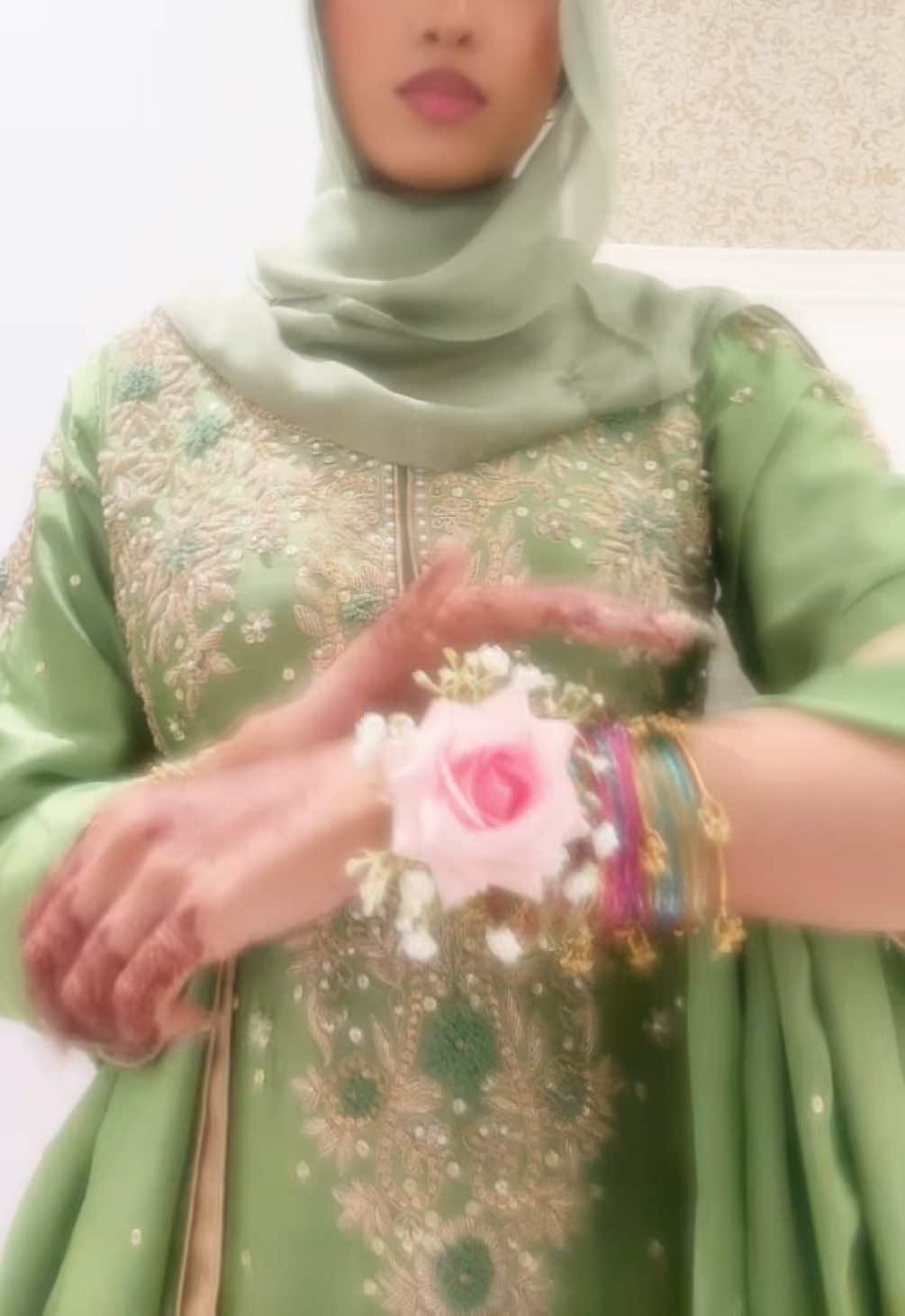 💚💚💚 #wedding#green #shadiseason#fyp#groomside
