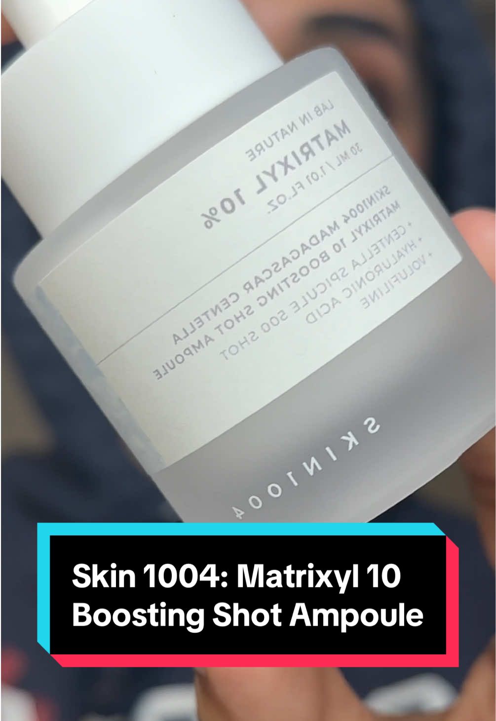 Skin1004 | Ampoule Matrixyl 10 Boosting Shot Ampoule @SKIN1004 US My skin is so dry during the winter and this ampoul...