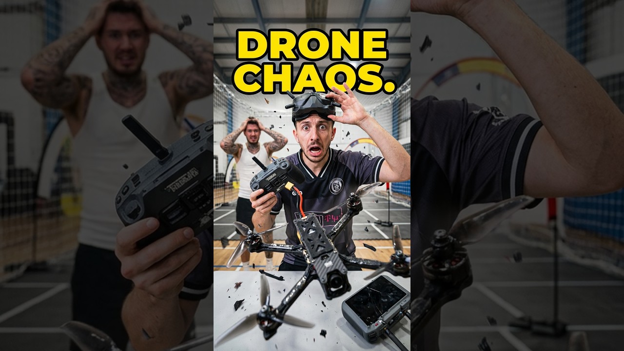 Get ready for a thrilling episode of Drone VR Chaos where we take the challenge to a whole new level - making a sandw...