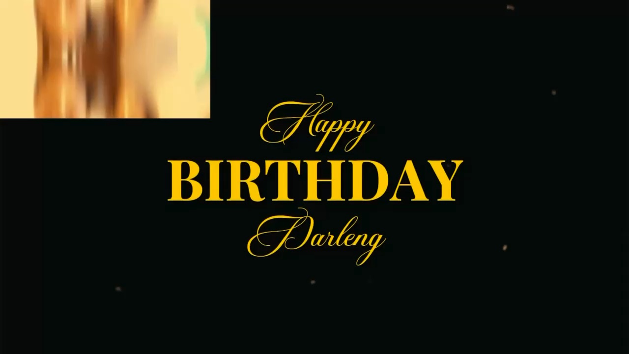 Happy birthday