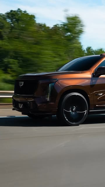 682hp Family SUV. Don’t miss the chance to win this Escalade V + $60,000! Giveaway will end August 31st. #cadillac #e...