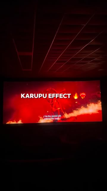KARUPU EFFECT 🔥