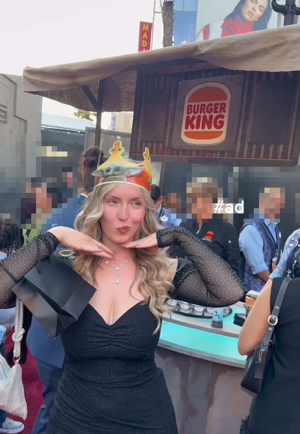 #BKPartner I still can't believe @burgerking invited me to my first movie premiere. And yes, Mandalorian & Grogu Menu...