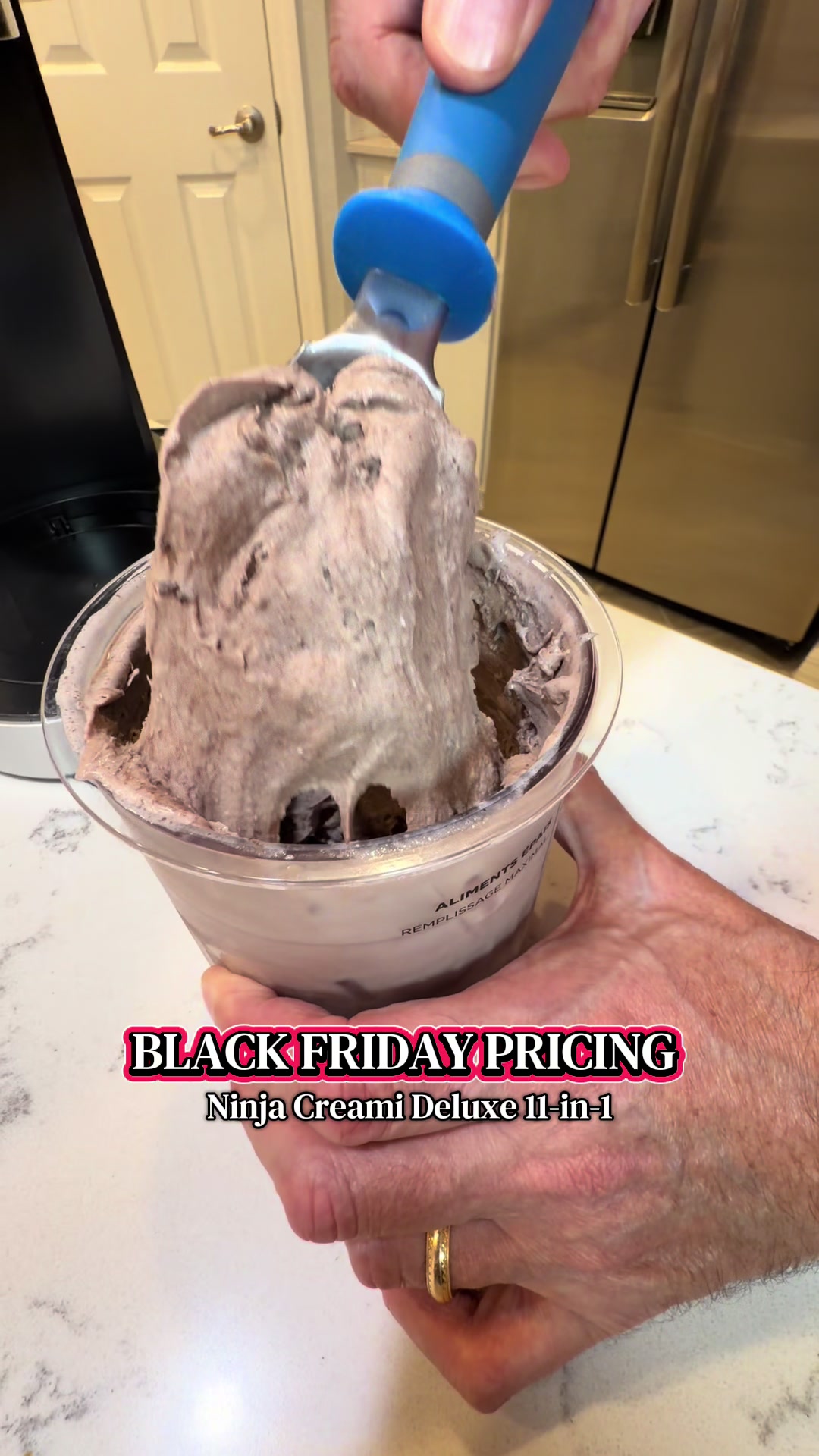 The Ninja Creami 11-in-1 Ice Cream Maker turns everyday ingredients into perfectly creamy ice cream, gelato, sorbet,...