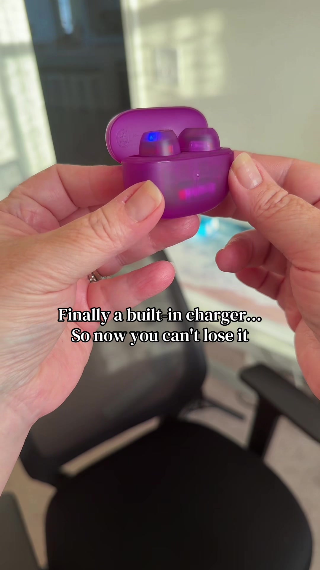 Experience powerful sound with the JLab Go Pop ANC Wireless Earbuds, featuring Active Noise Canceling, crystal-clear...