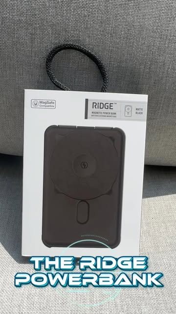 Mi nuevo travel essential 🔋✨ This Ridge Power Bank has honestly made charging my devices so much easier. Es MagSafe...