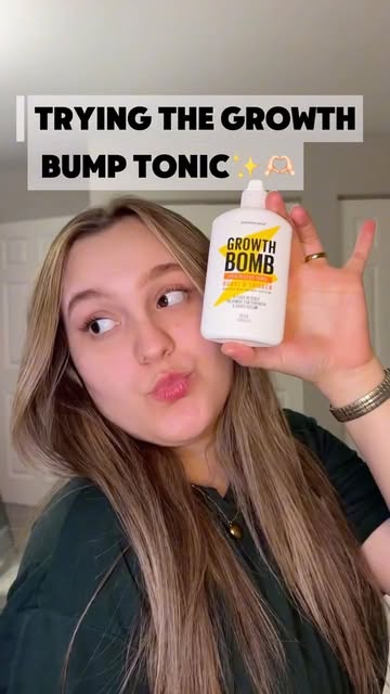 Trying this Hair & Scalp Care Tonic from @growth_bomb lately✨ I’ve been focusing more on scalp care and healthy hair...