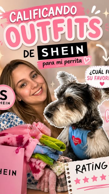 Zoe se volvió modelo de Shein ❣️😂🐶 ¿cuál outfit apruebas? Díganme cuál fue su favorito 🫶🏻✨#foryou #viralvideos #d...