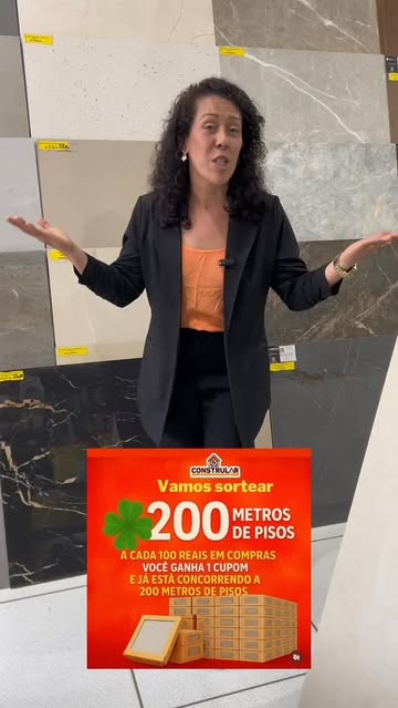 🎉 REGULAMENTO OFICIAL – SORTEIO CONSTRULAR 🏆 Premiação • 1º Sorteio: 26/07 – 100m² de piso • 2º Sorteio: 20/09 – ma...