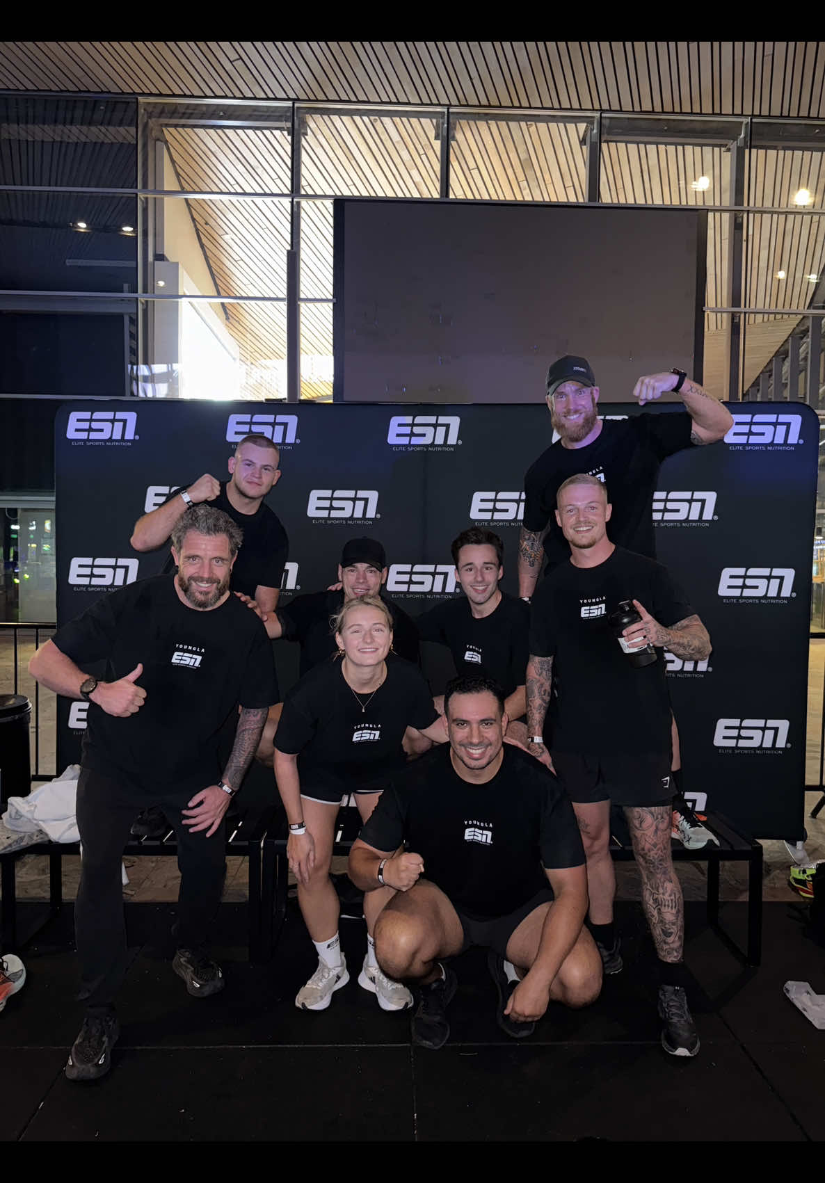 Proud to be part of @esncom.nl writing history with the 24 hour world record standing at 76 km and 152 kg on the sled...